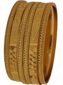 Gold Plated Bangles